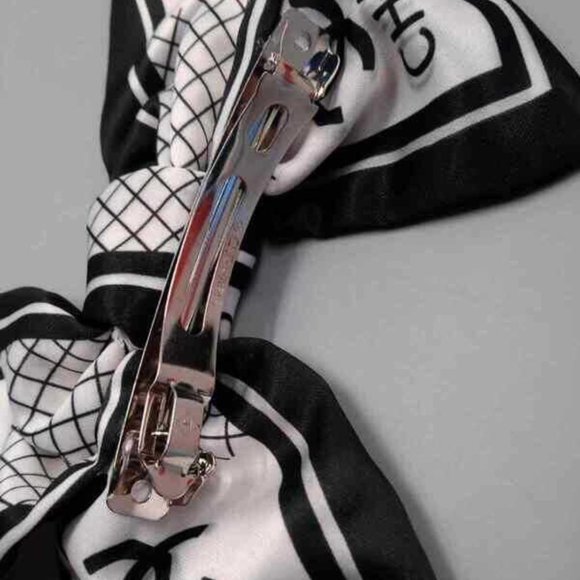 Large bow hair clip coco - Picture 3 of 4